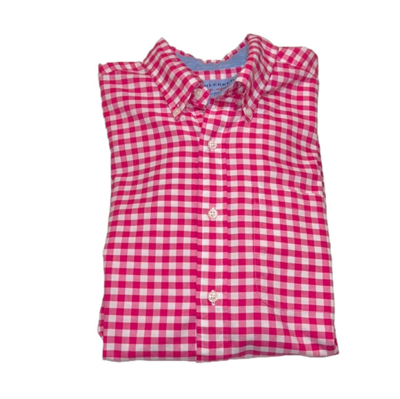 Saddlebred Other - 𝅺SADDLEBRED Pink Checkered Men’s Vintage Oxford Shirt Size M